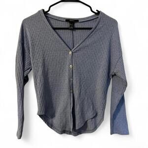 Forever 21 blue long sleeve